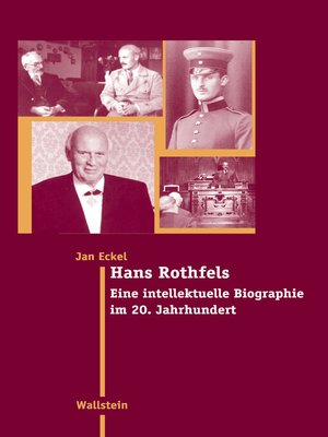 cover image of Hans Rothfels